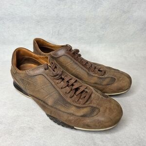 Cole Hahn Nike Air Men's Brown Leather Shoes Size 10